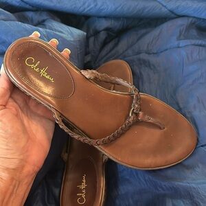 Cole Haan - Nike Air leather sandals